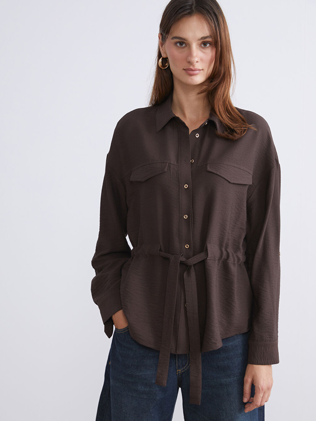 Woman BROWN Shirt