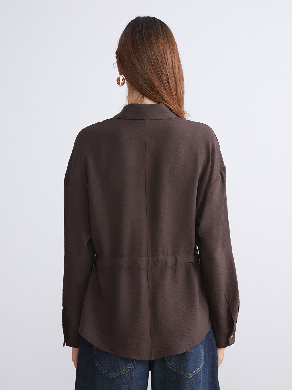 Woman BROWN Shirt-3