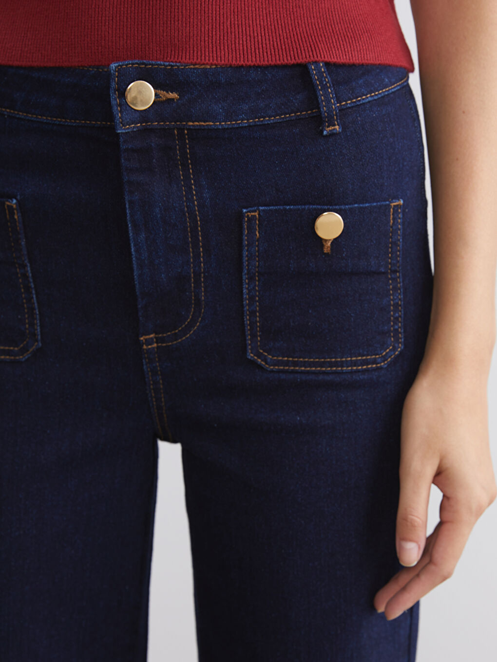 Wideleg Women's Jeans-2