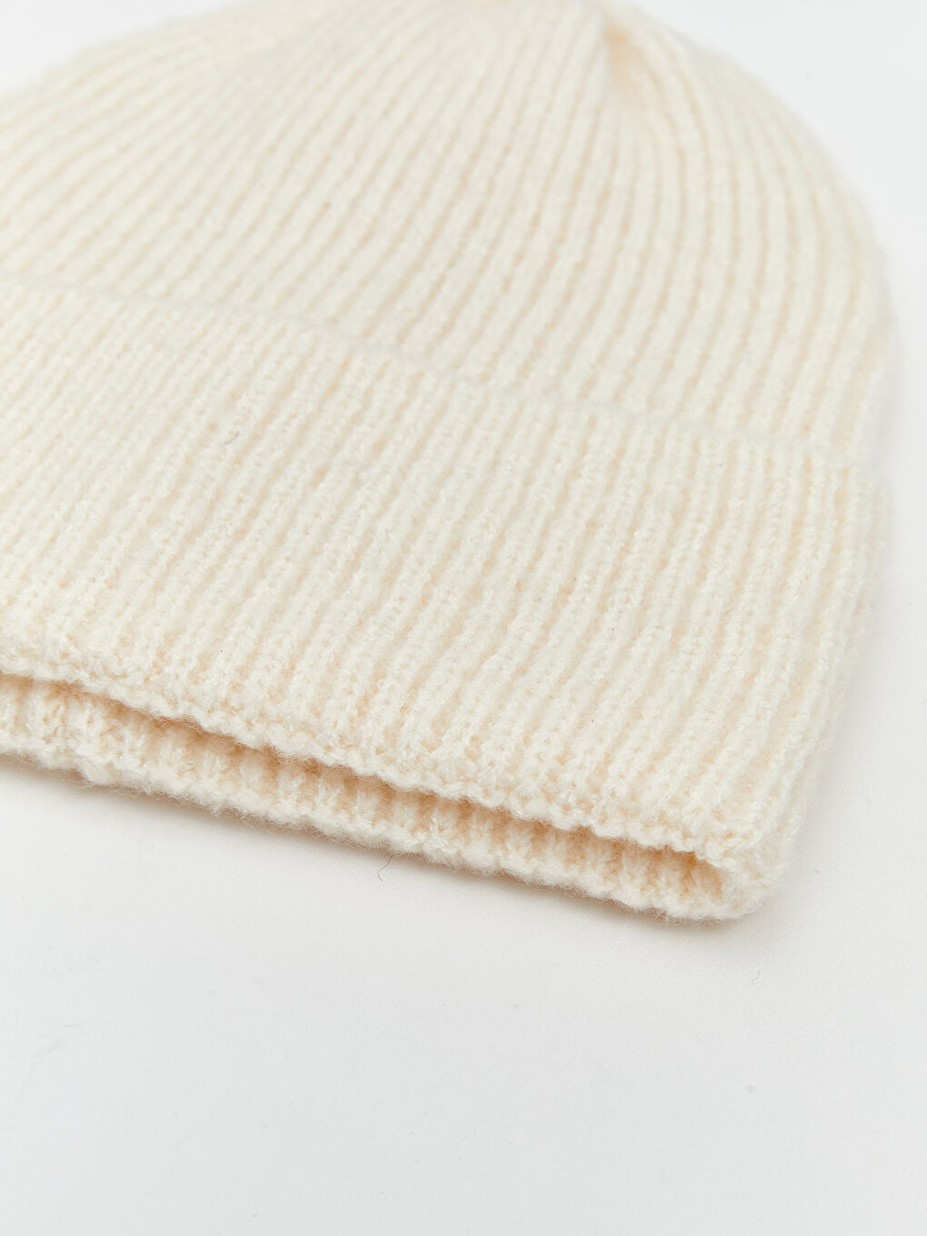 Woman ECRU Scarf & Beanie & Glove Set-3