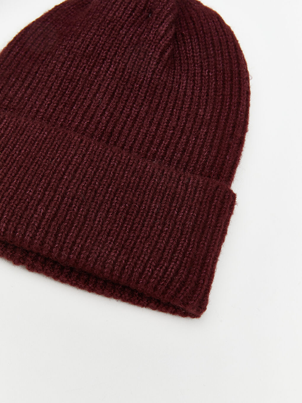 Woman BORDEAUX Scarf & Beanie & Glove Set-2