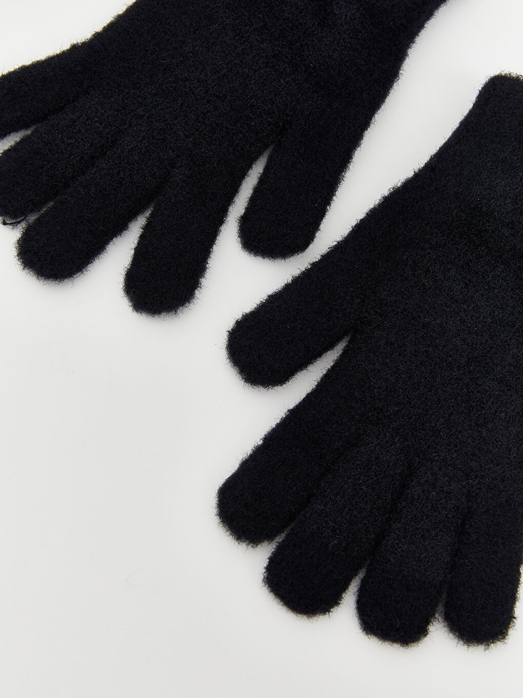 Woman NAVY Scarf & Beanie & Glove Set-3