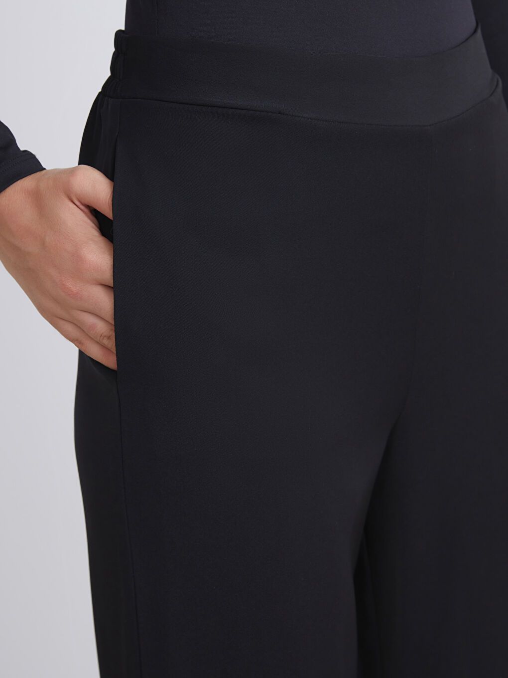 Wide Leg Women's Trousers-3