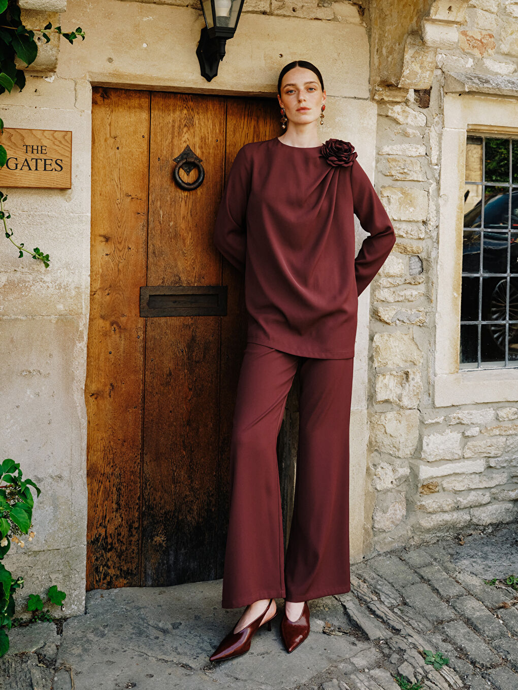 Wide Leg Women's Trousers