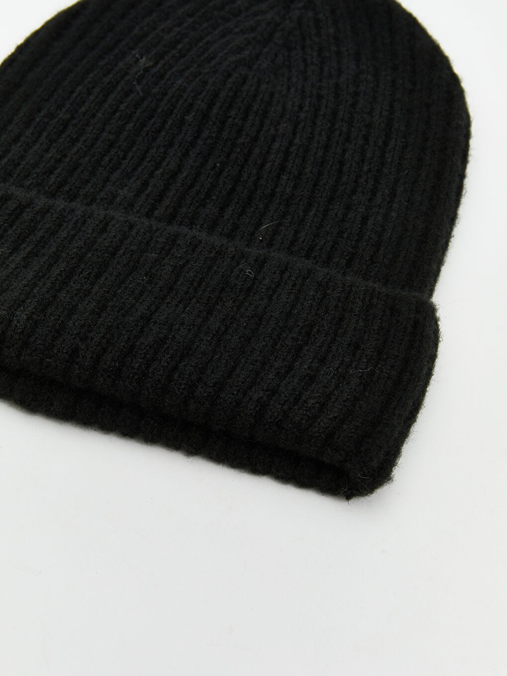 Woman BLACK Scarf & Beanie & Glove Set-3