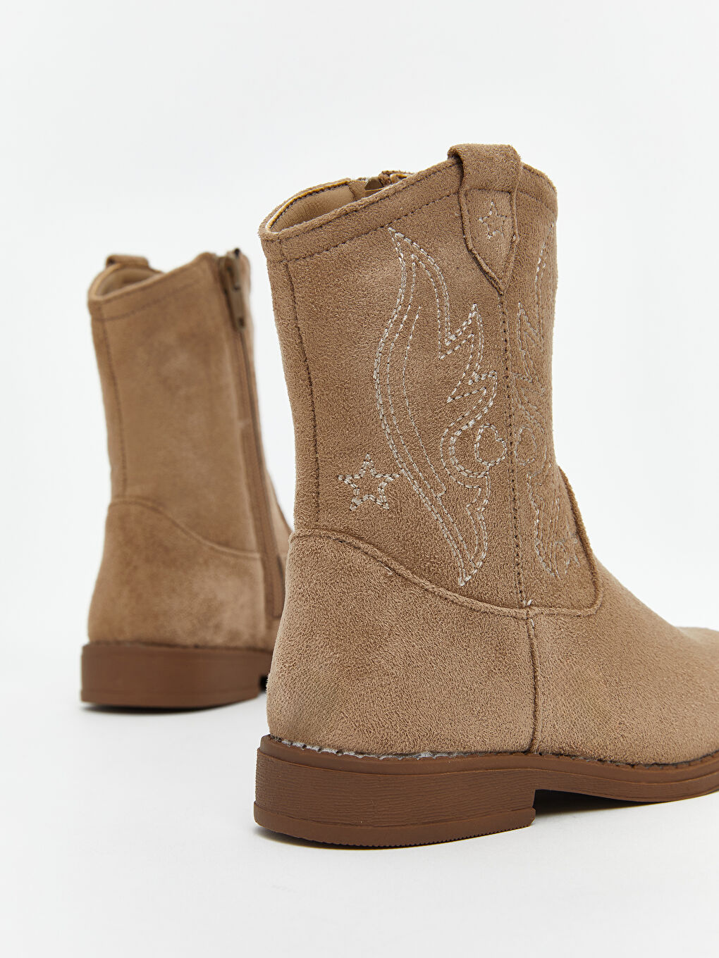 Baby Girl BROWN Boots-4