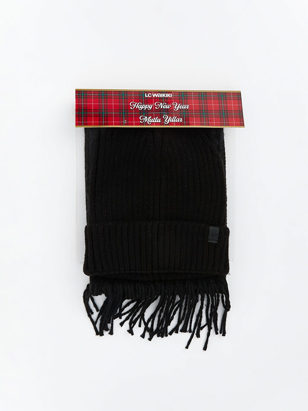 Мужчины Антрацитовый Шарф-3