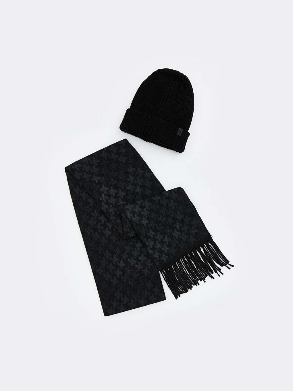 Мужчины Антрацитовый Шарф