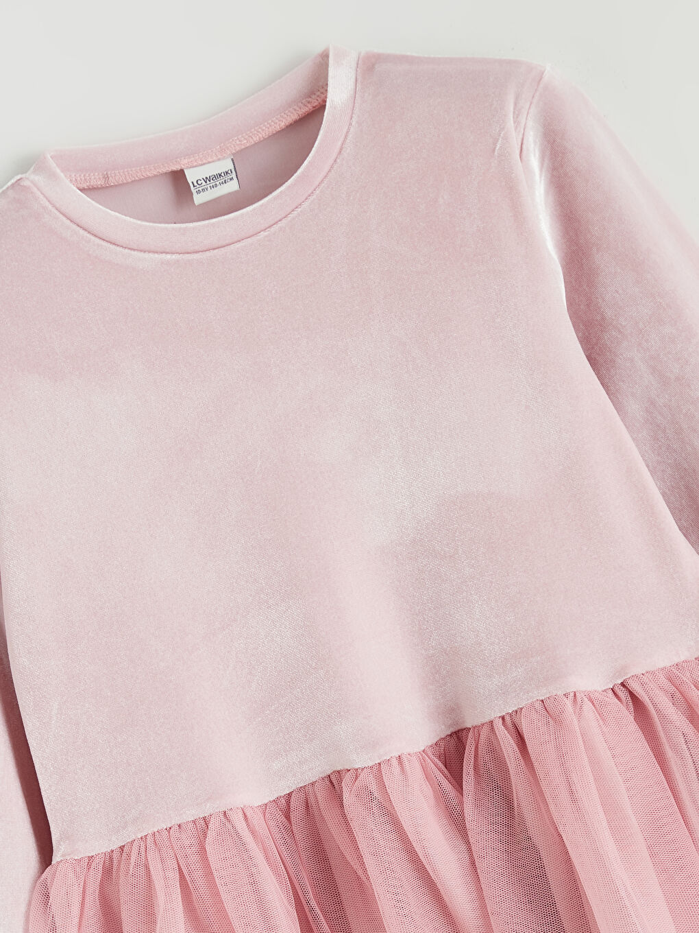 فستان وردى بنت-1