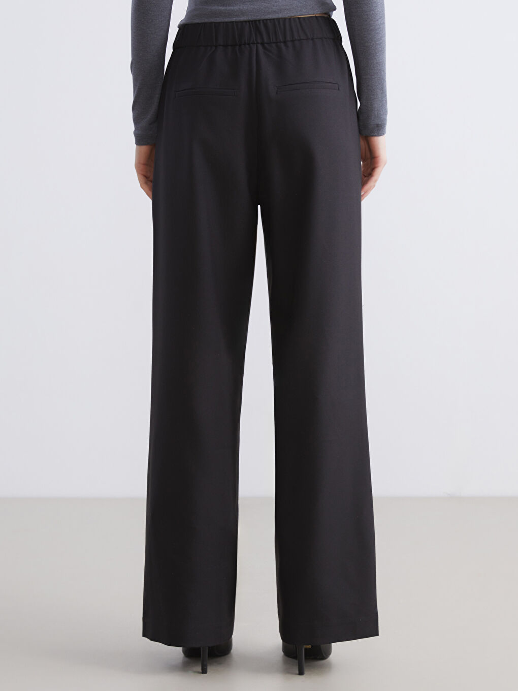 Belted Women's Trousers-3