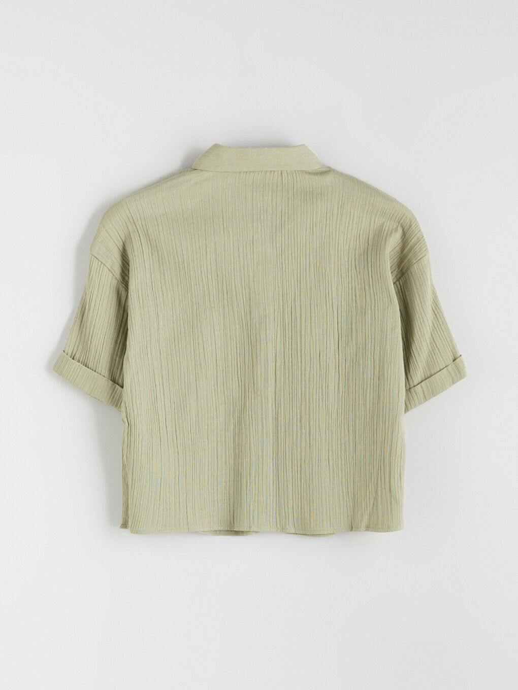 Textured Muslin Women's Shirt-5