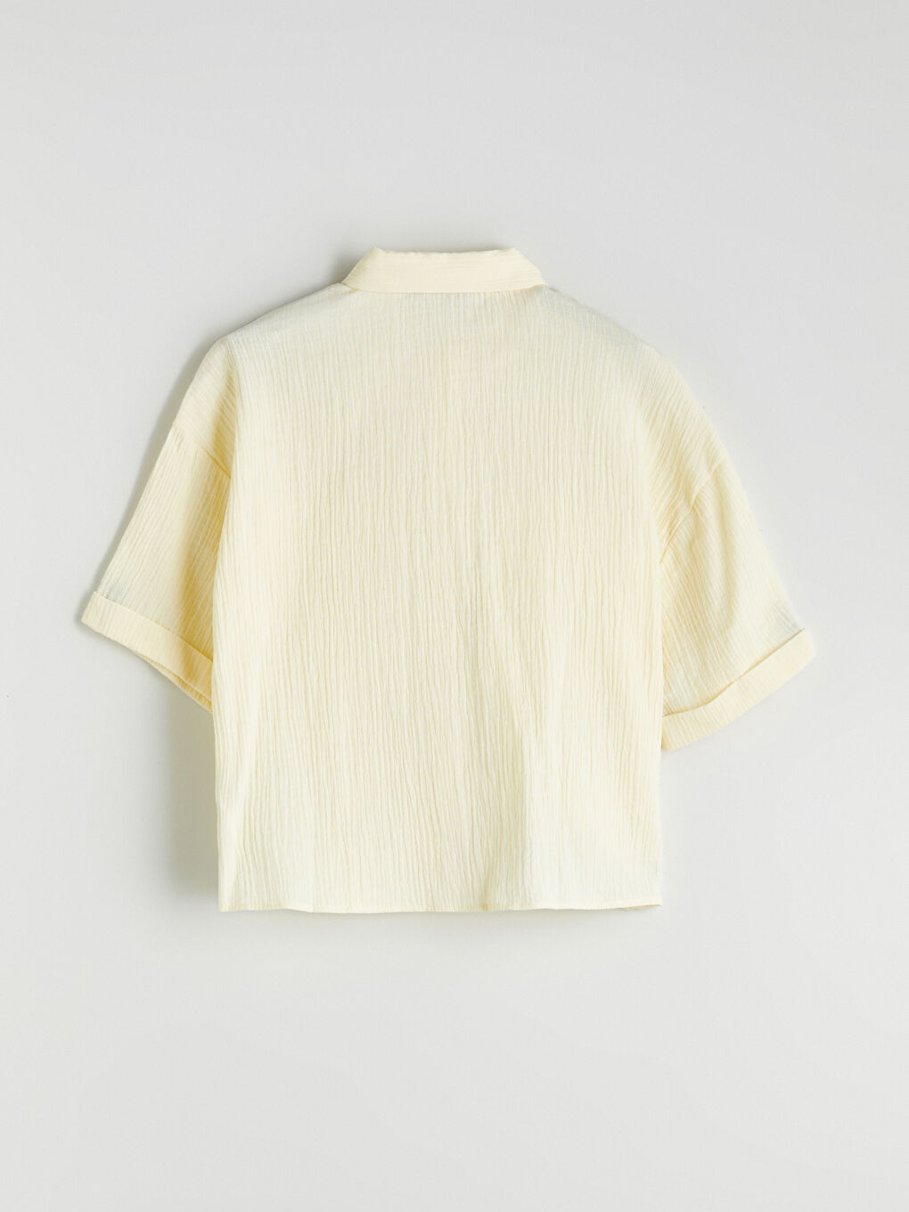 Chemise Texturée en Mousseline pour Femmes-5