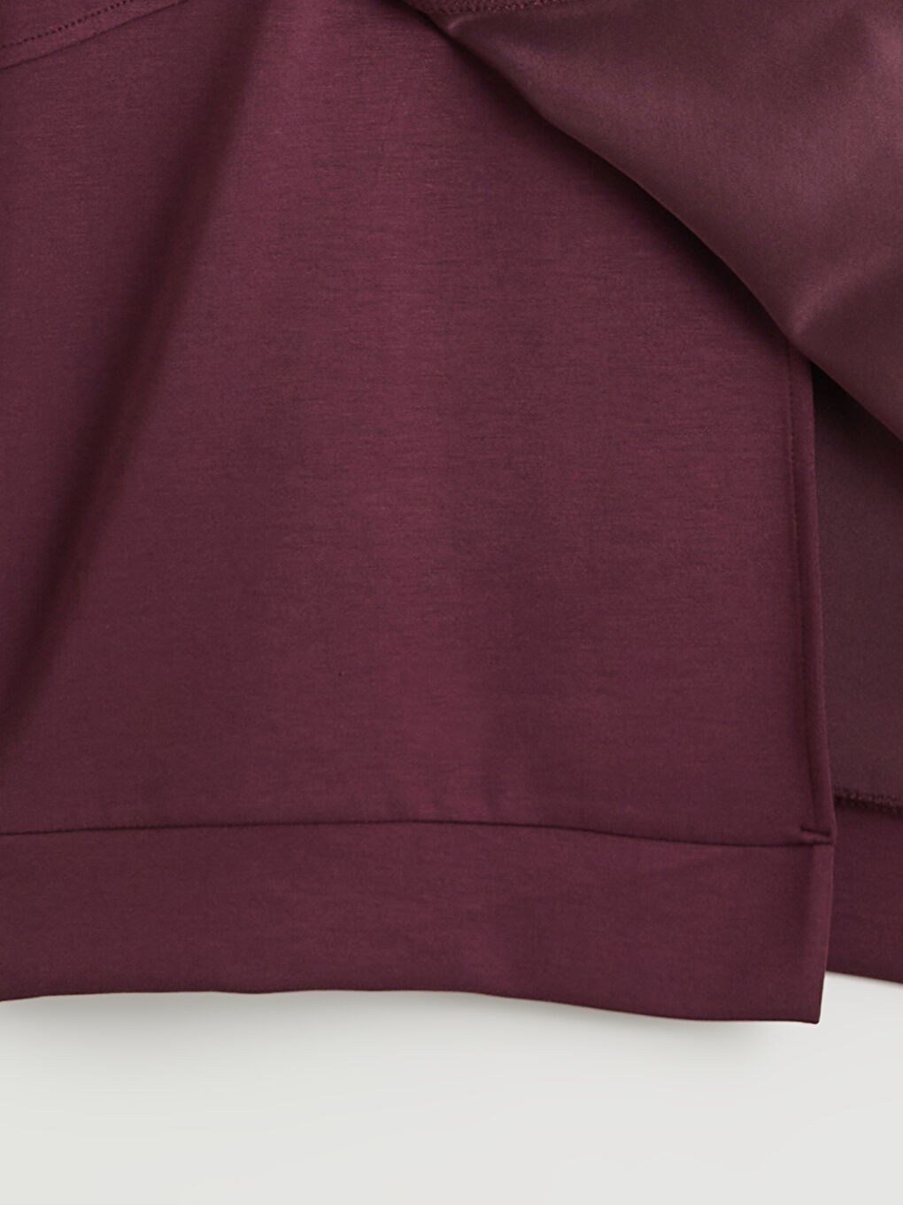 Mürdüm Bisiklet Yaka Soft Touch Kadın Spor Sweatshirt-5