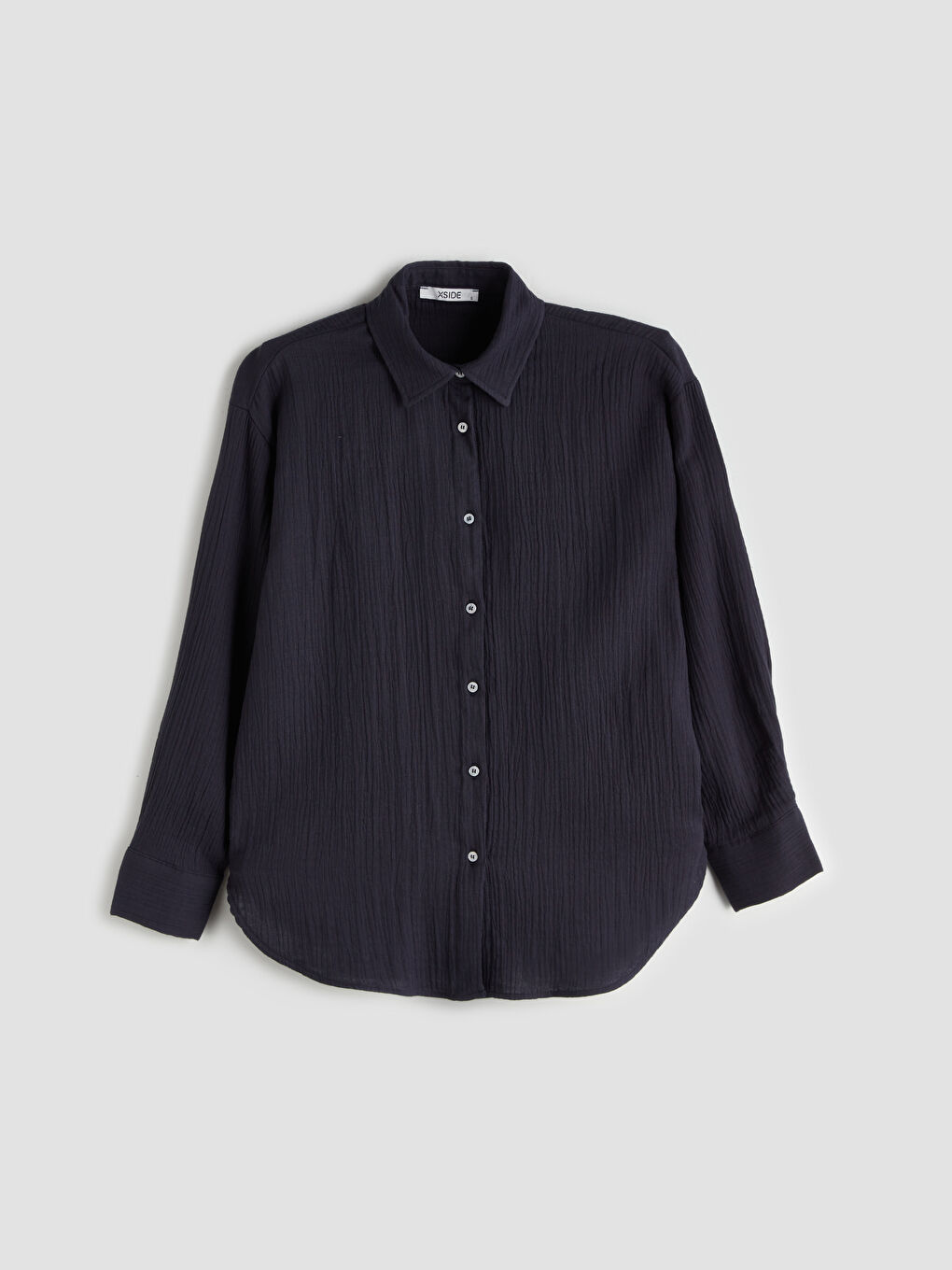 XSIDE Woman NAVY Shirt -W5JL01Z8-8N4