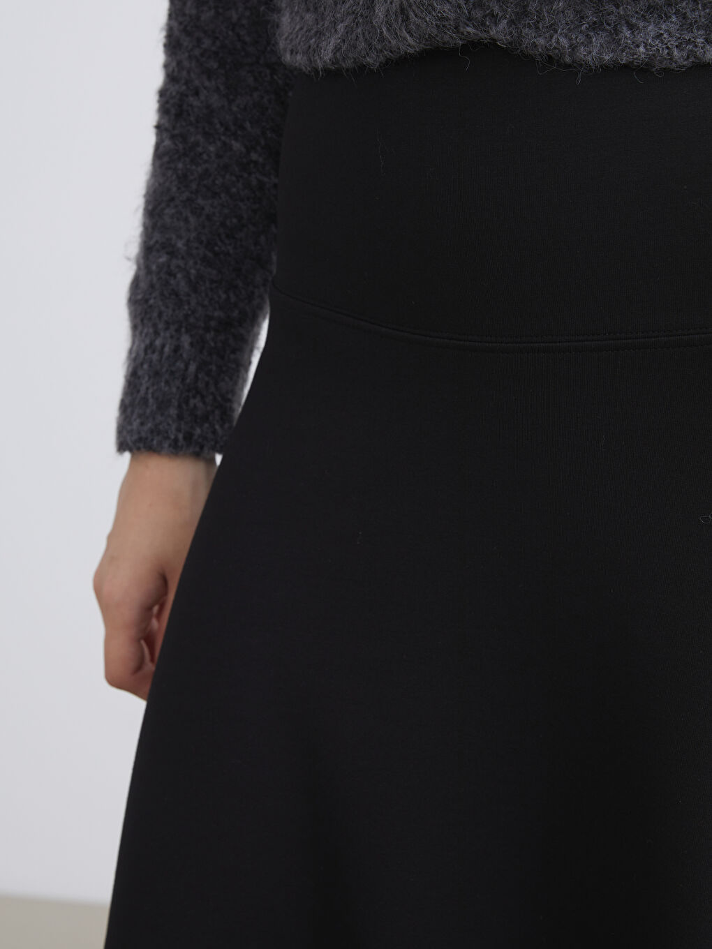 LCW Vision Elasticated Waist Skirt -W5JL23Z8-CVL