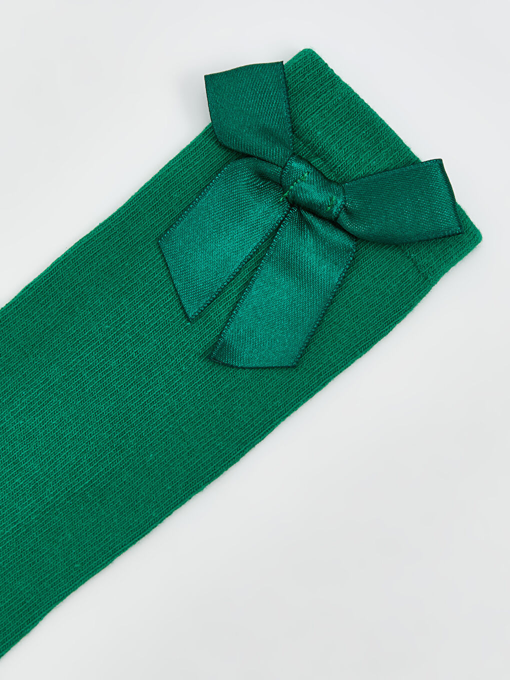 Dokolenice za devojčice sa detaljem mašne-1