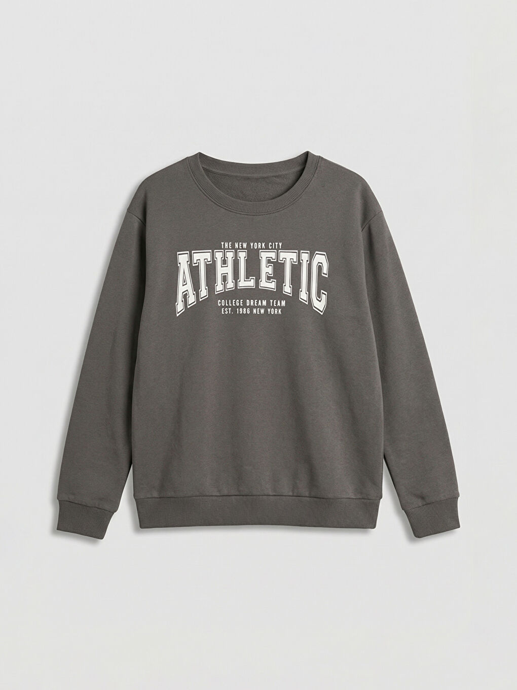 Printed Boys' Thick Sweatshirt