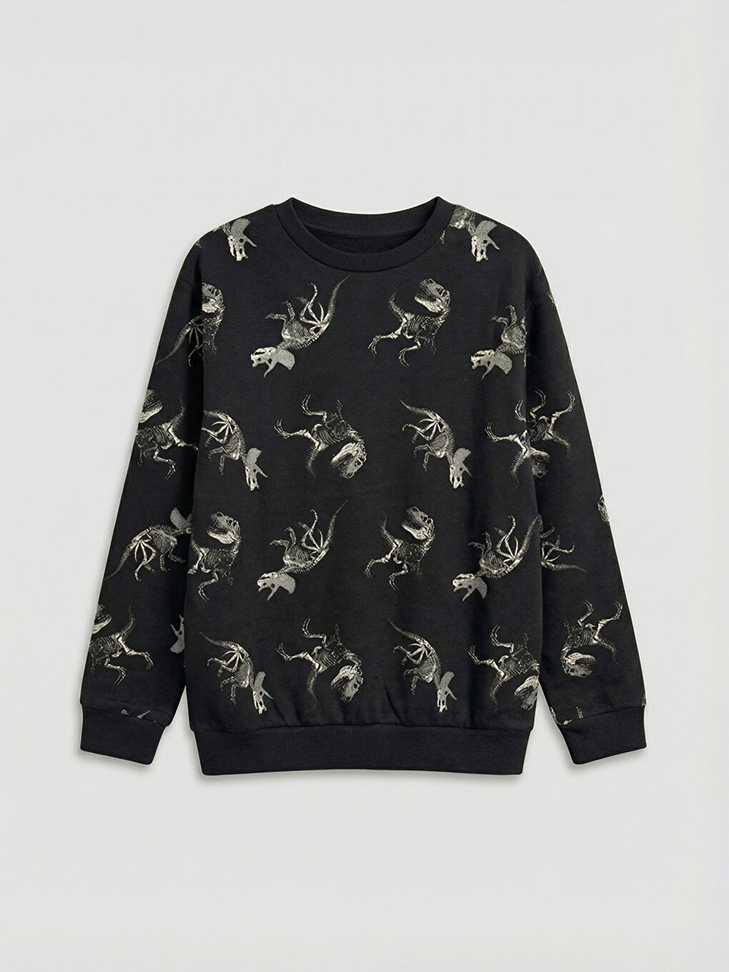 Μπλούζα Φούτερ για Αγόρια με Εκτύπωση και Χοντρή Υφή