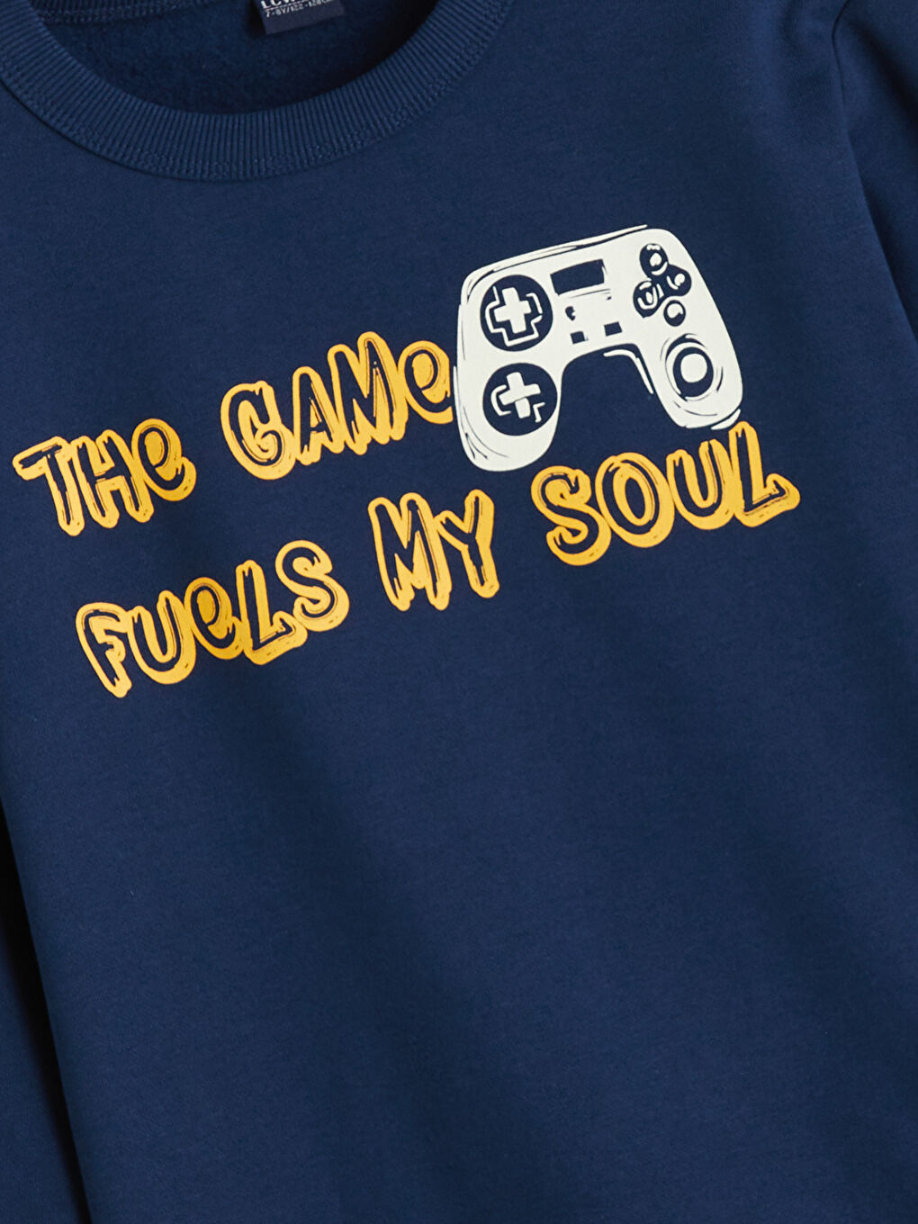 Printed Boys' Thick Sweatshirt-1