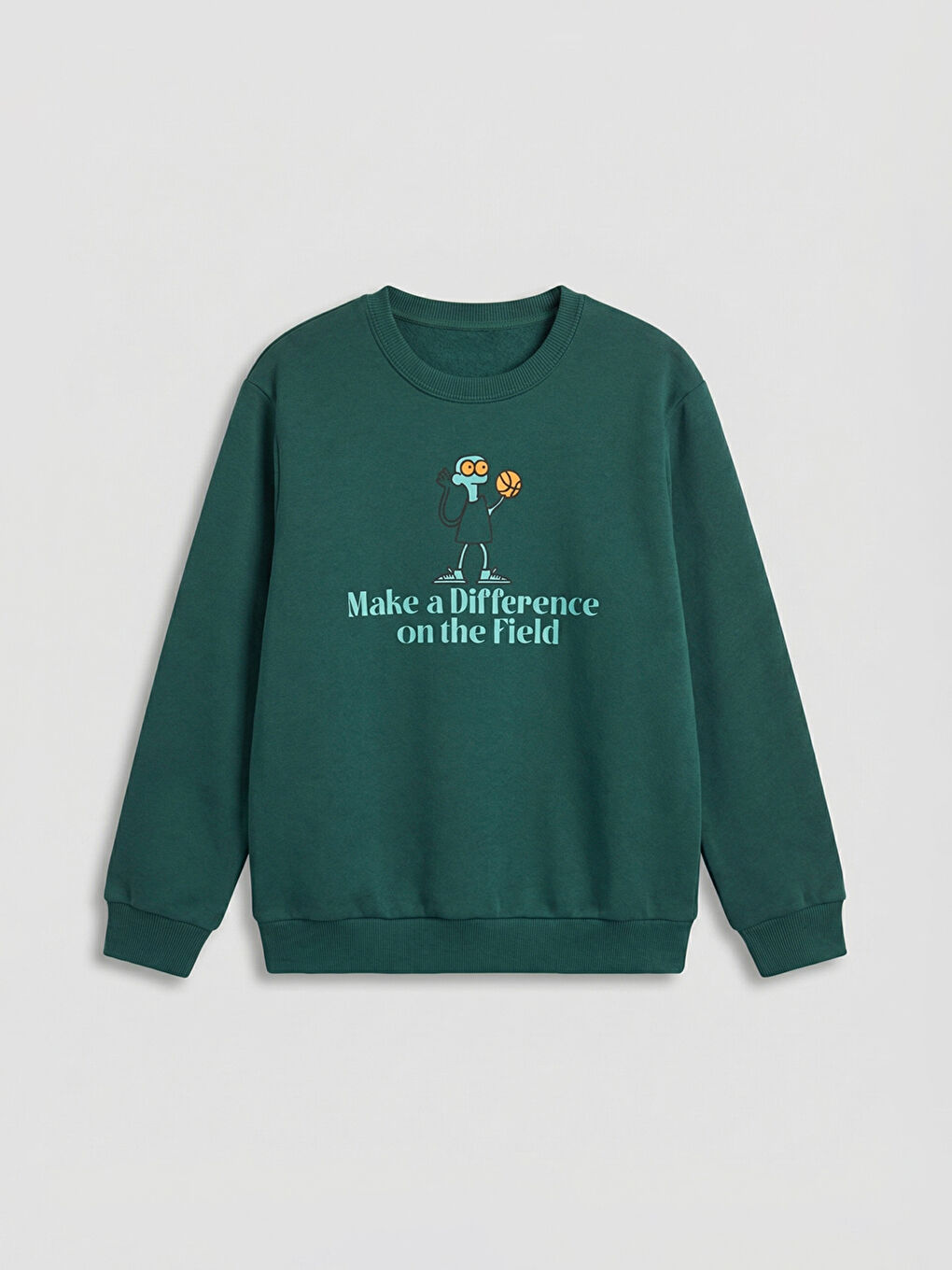 Свитшот для мальчиков с принтом толстый