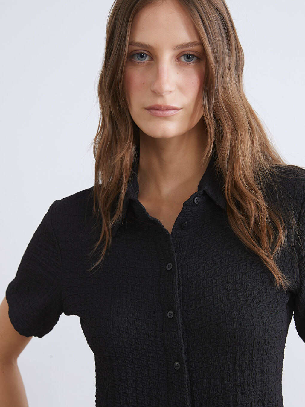 Ženska košulja sa teksturom