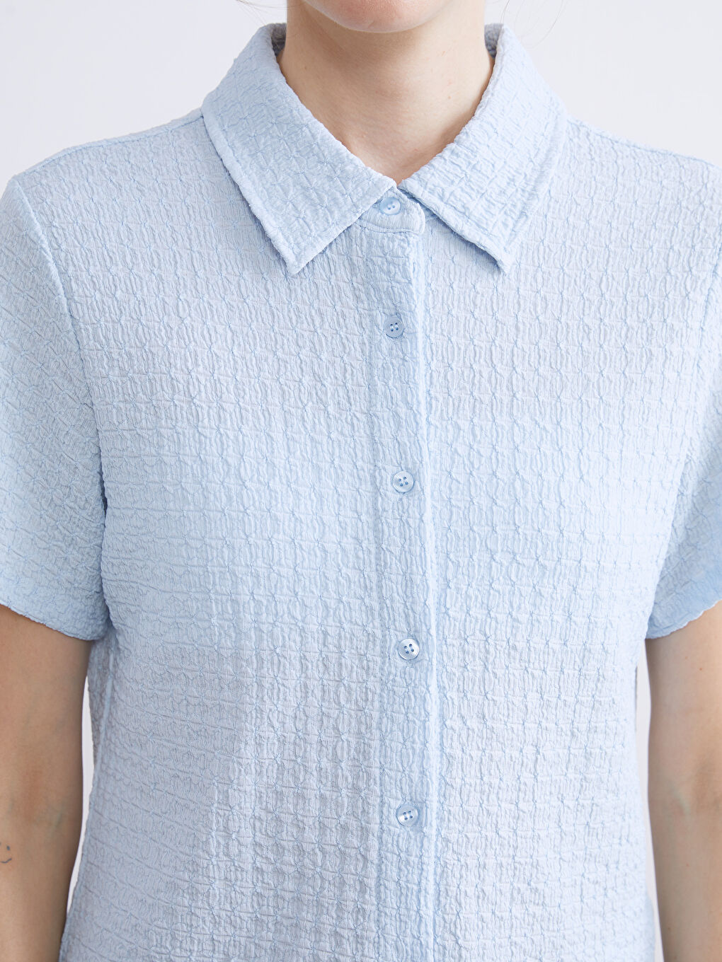 Textured Women's Shirt-2