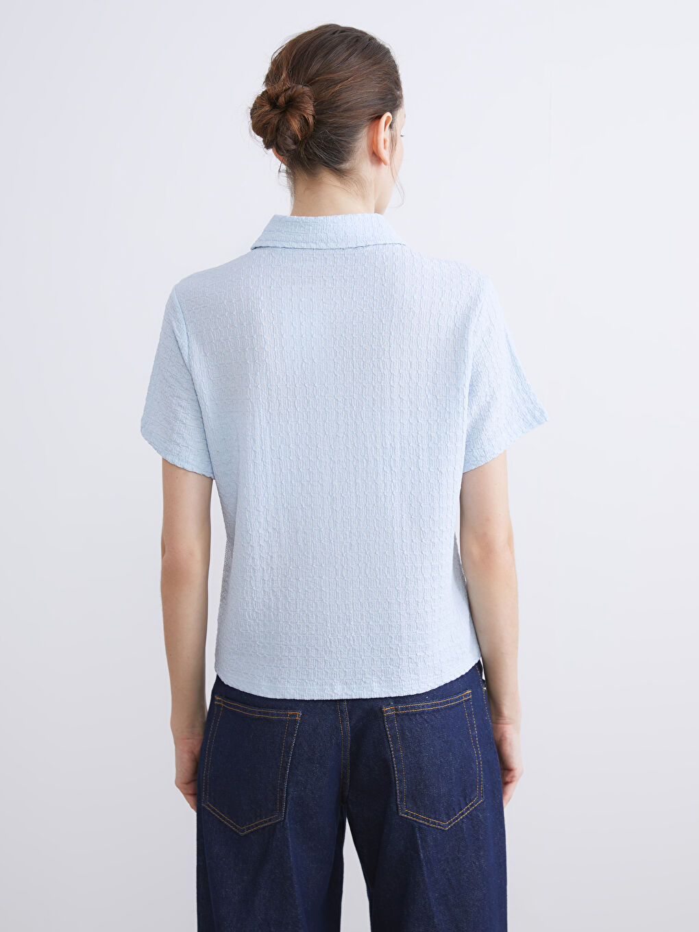 Textured Women's Shirt-3