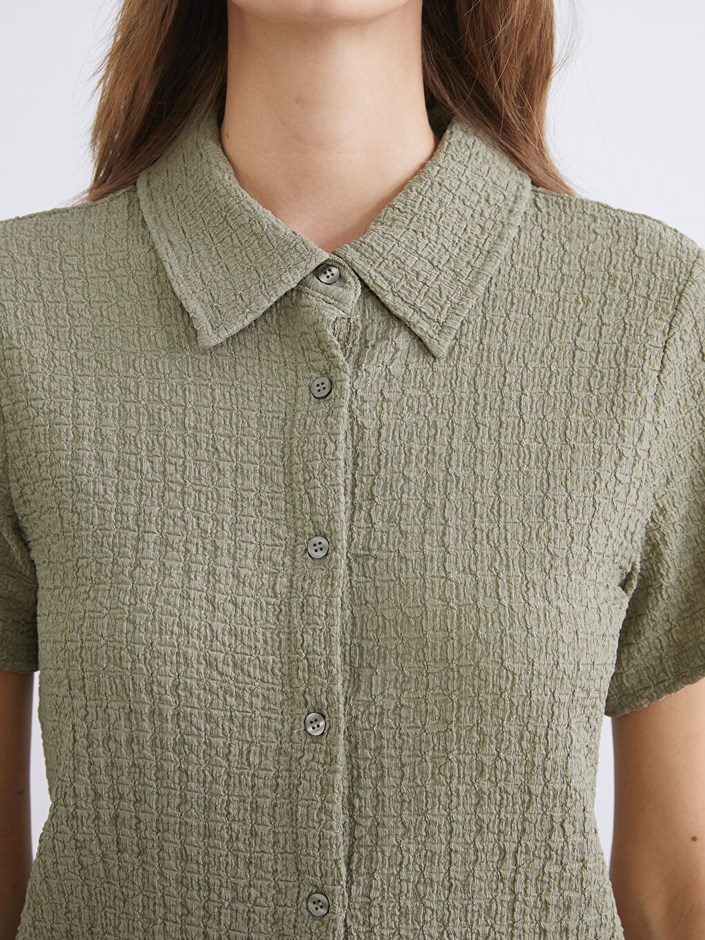 Textured Women's Shirt-2