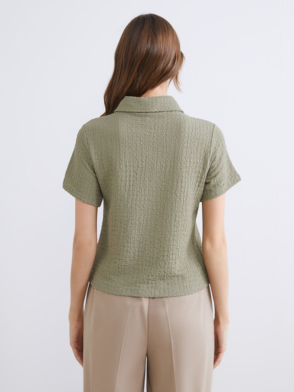 Textured Women's Shirt-3