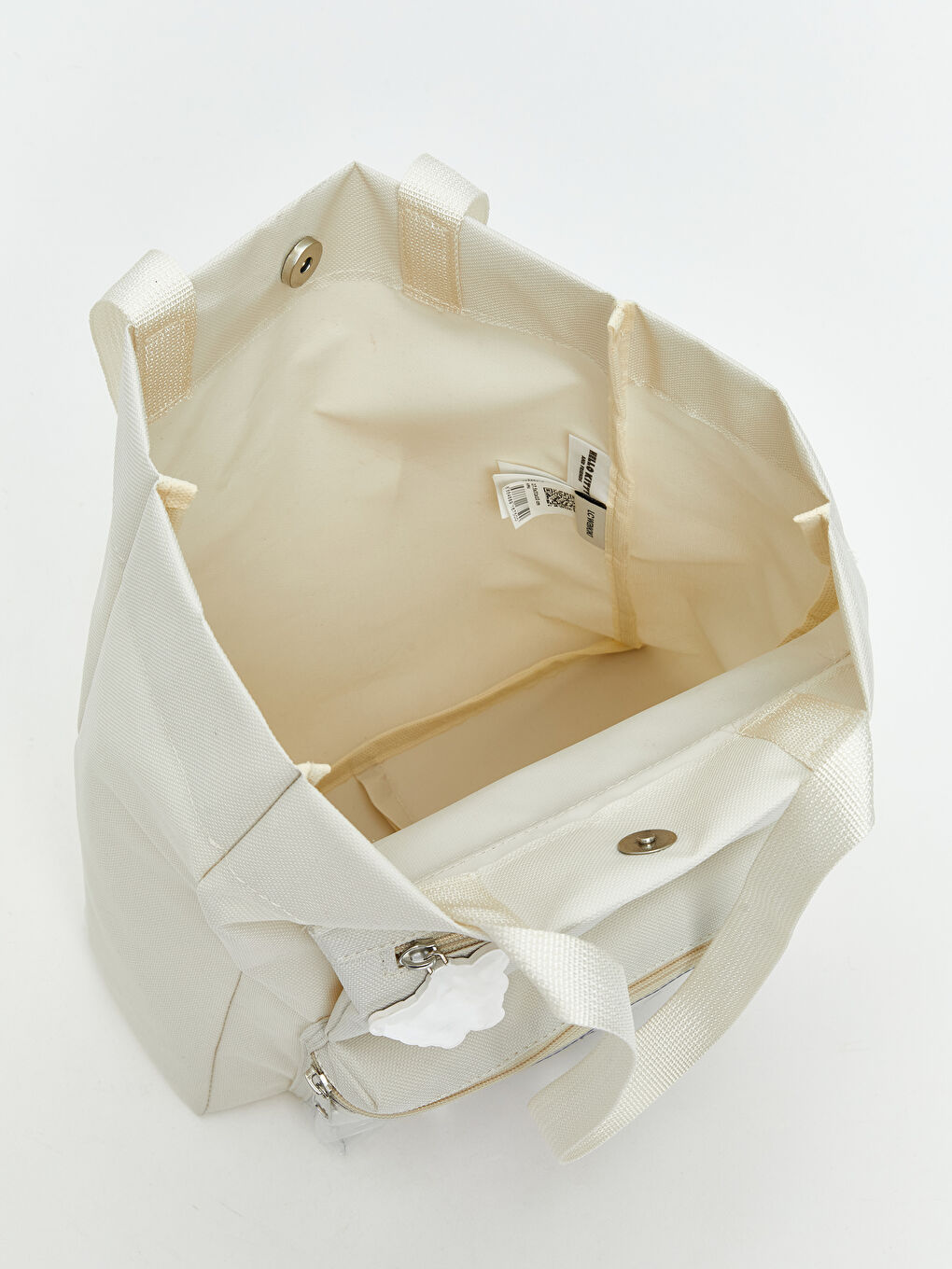 Ekru Kuromi Baskılı Kız Çocuk Omuz Çantası-2