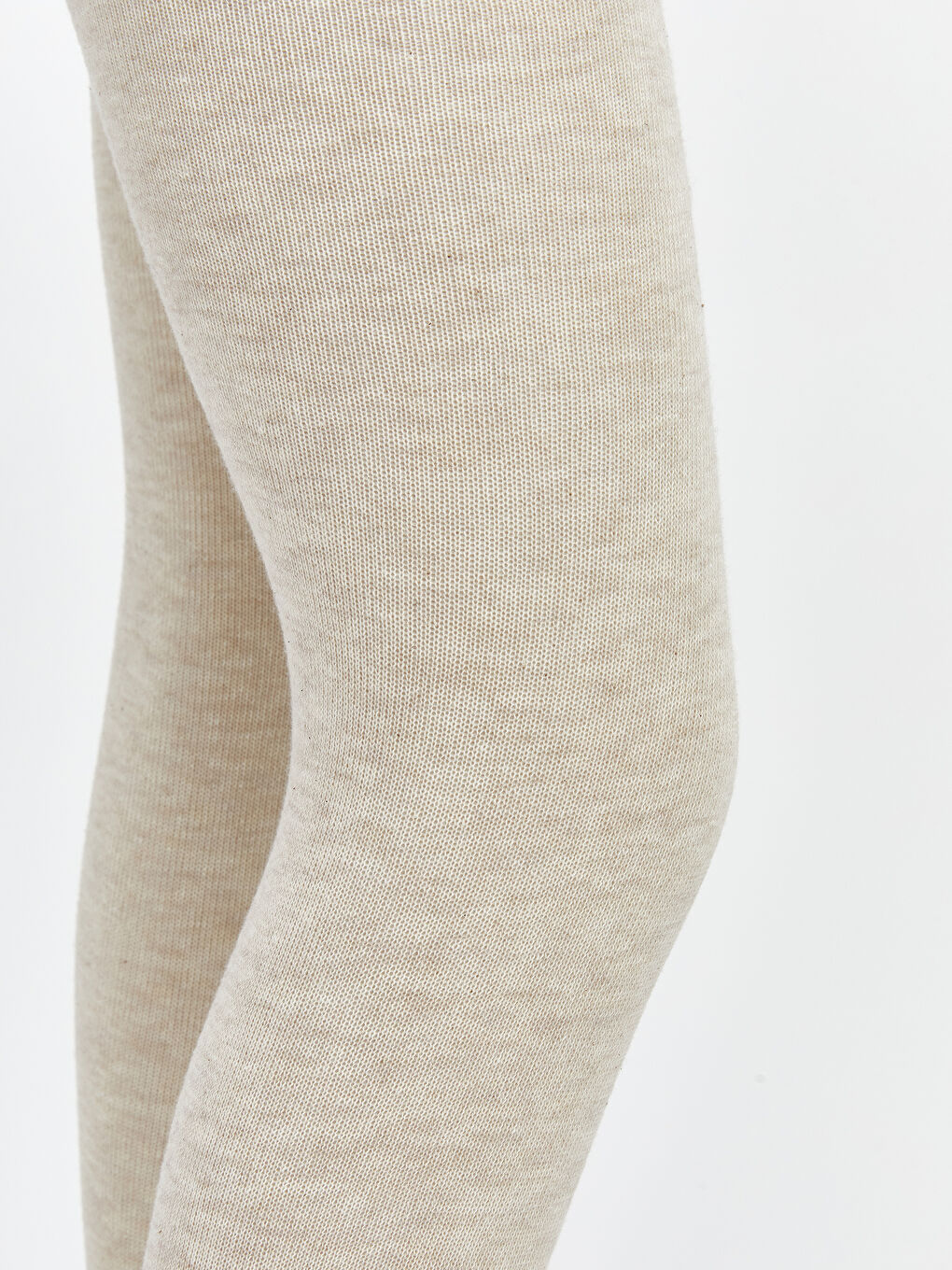 Bej Basic Kız Çocuk Külotlu Çorap 2'li-3