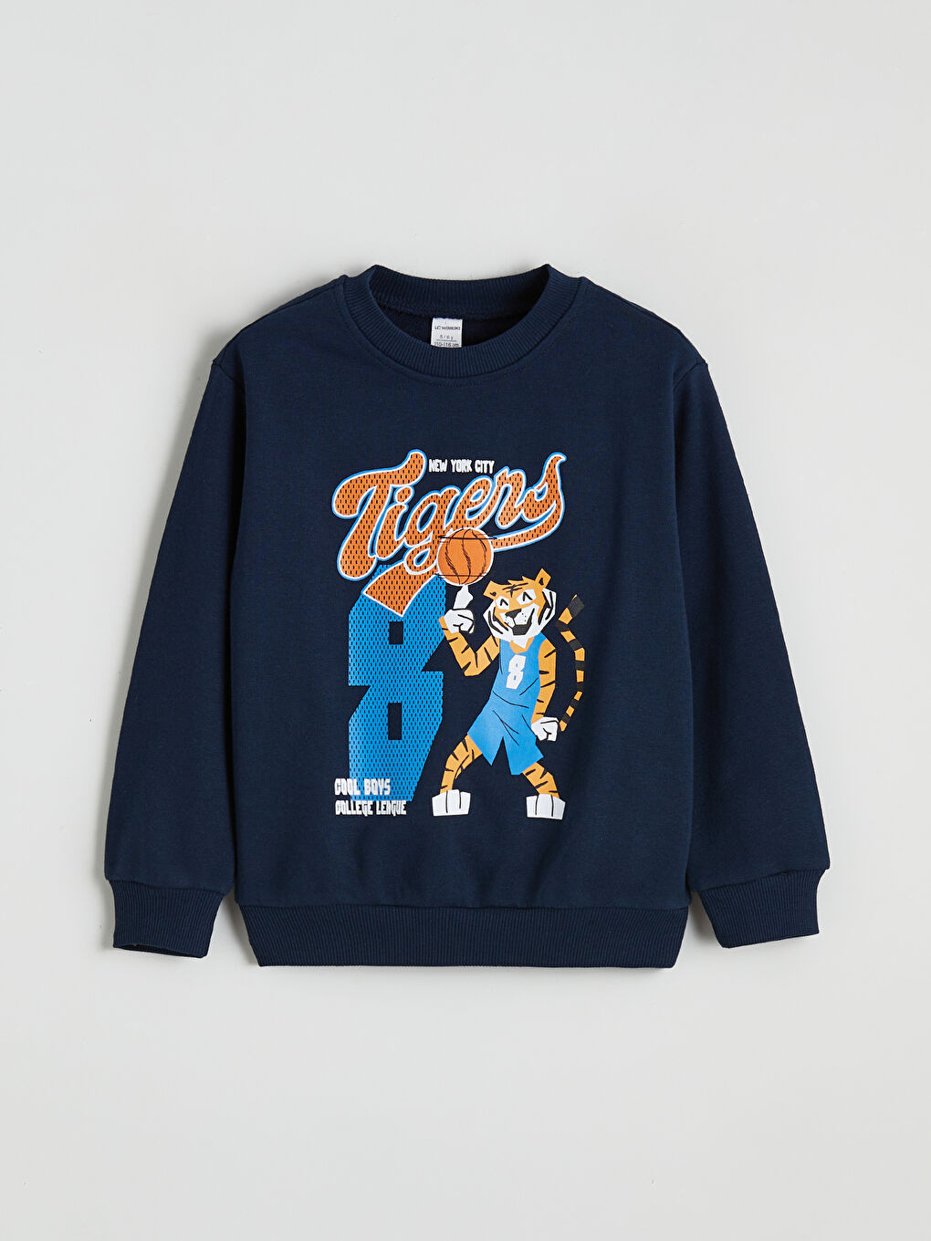 Crew Neck Boys' Tracksuit Set-1