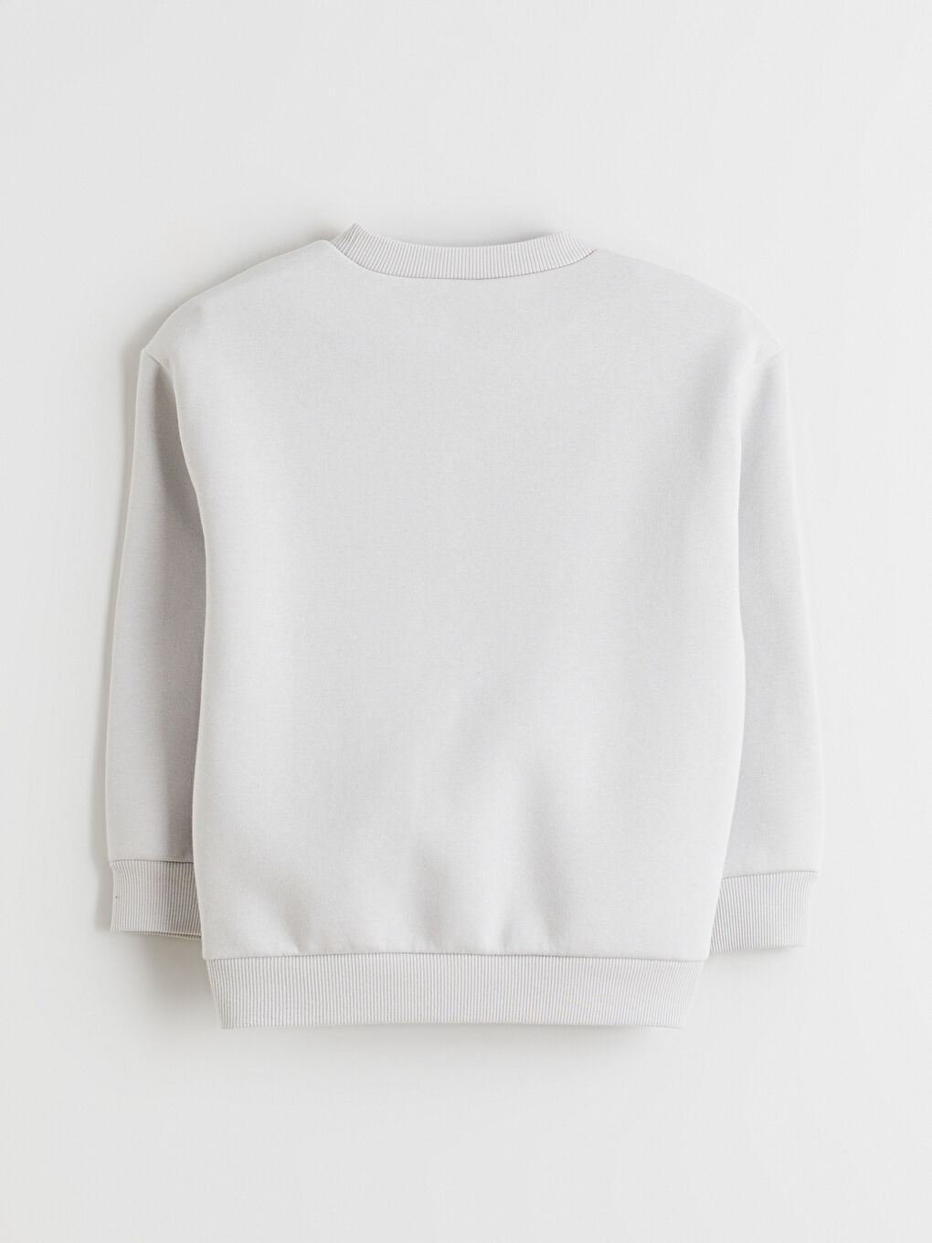 Gri Dinozor Baskılı Erkek Çocuk Sweatshirt ve Eşofman Altı-4