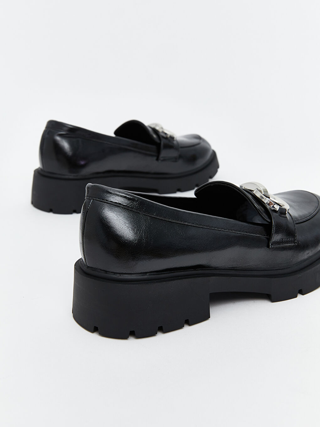 Žena CRNA Loaferice-4