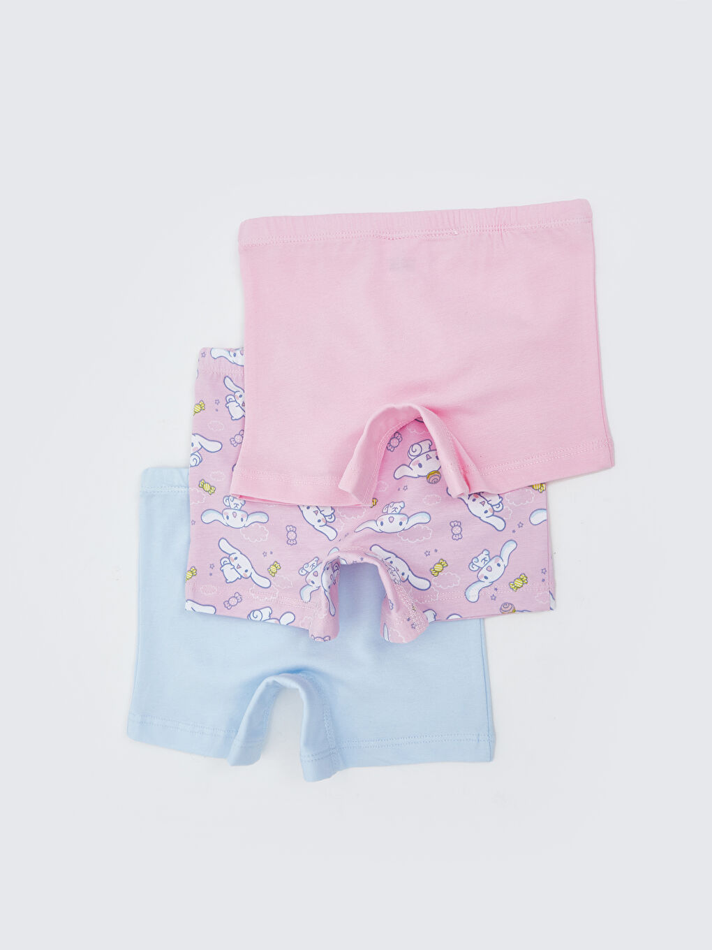 LCW Kids Hello Kitty Printed Girls' Boxer Trunks 3-Pack -W5JM21Z1-QXB