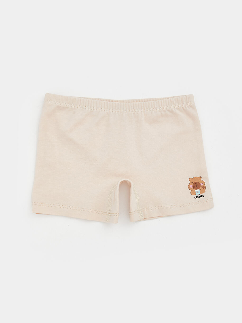 Pembe Baskılı Kız Çocuk Boxer