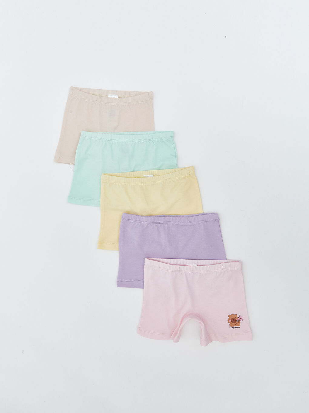 LCW Kids سراويل بوكسر للبنات مطبوعة ٥ باكات -W5JM33Z1-FZE