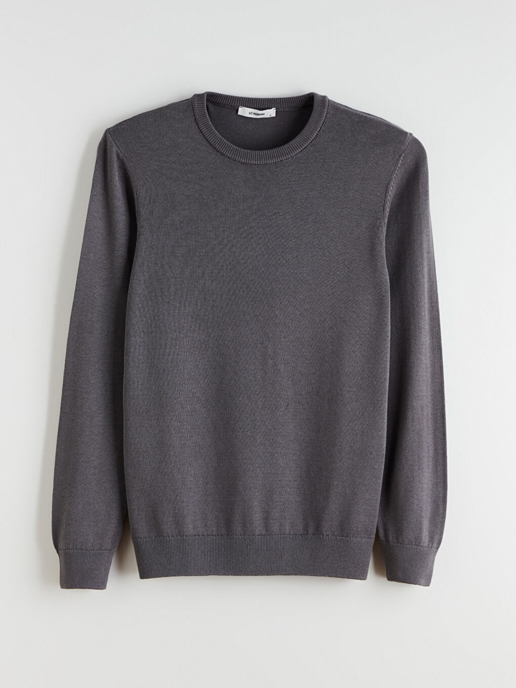 Mavi Bisiklet Yaka Erkek Triko Kazak-4