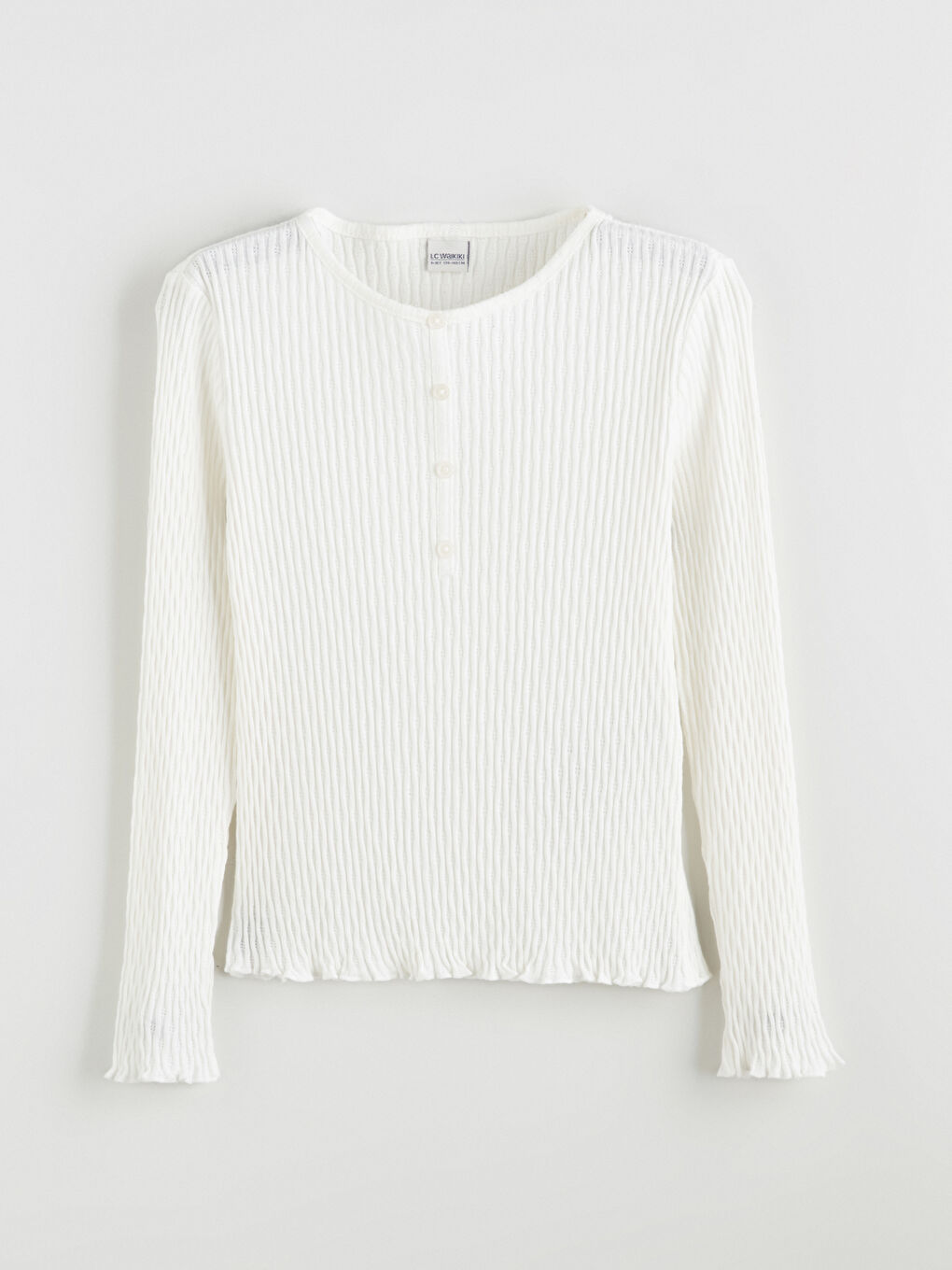 Crew Neck Girls' T-Shirt