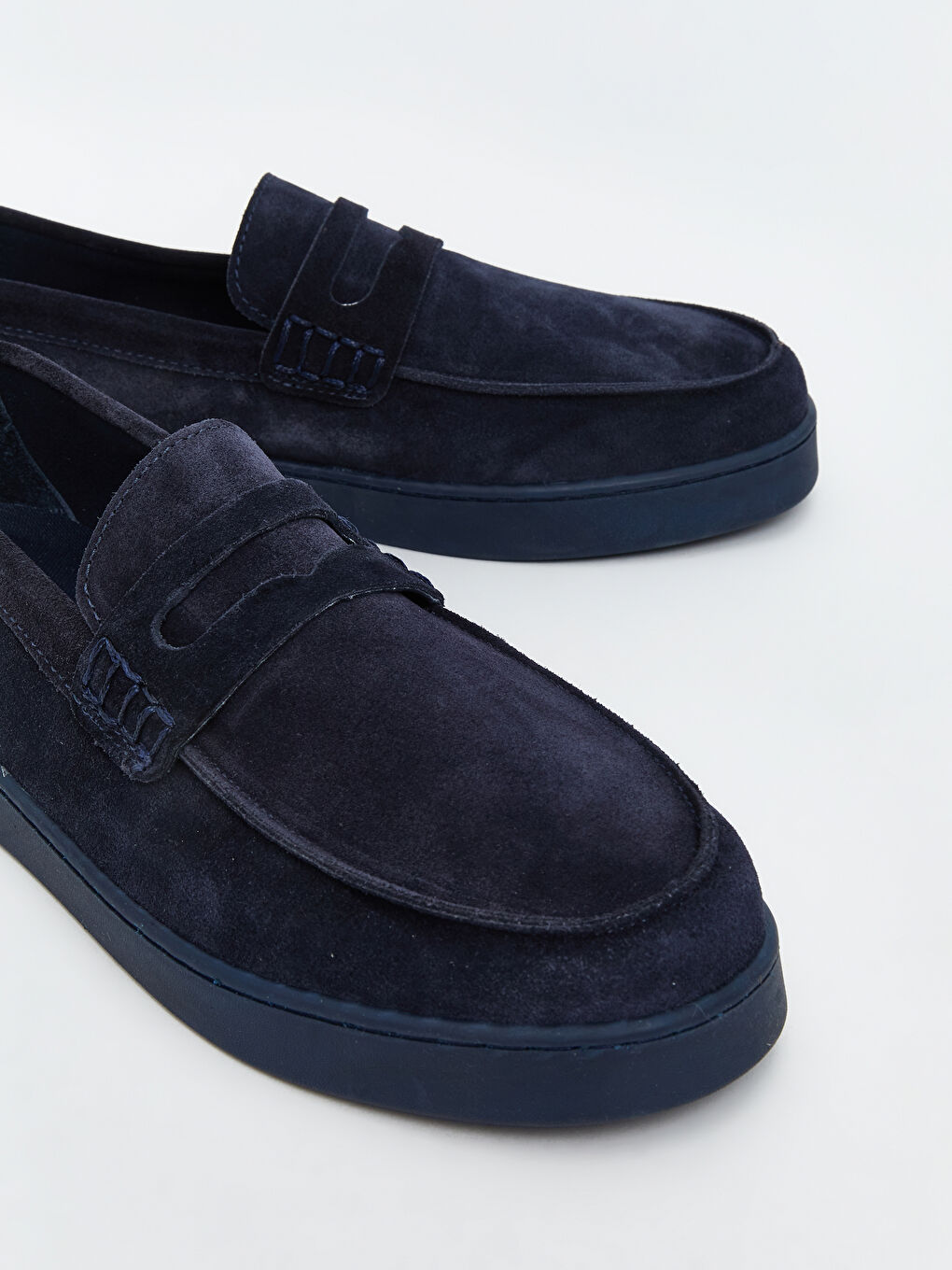 Lacivert Süet Erkek Klasik Ayakkabı-2