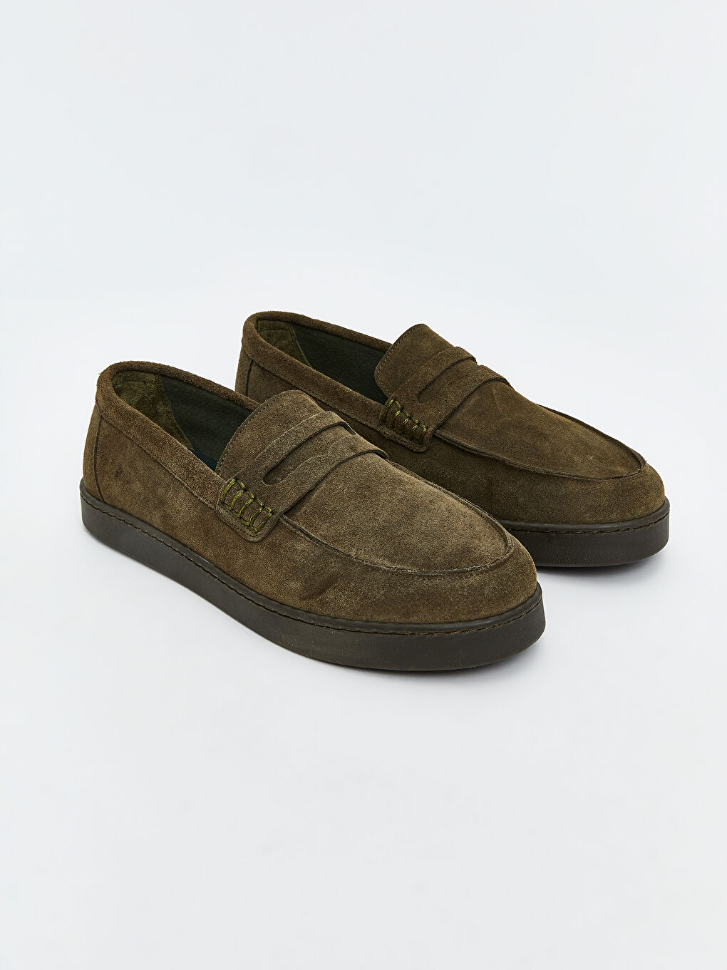 Haki Süet Erkek Klasik Ayakkabı