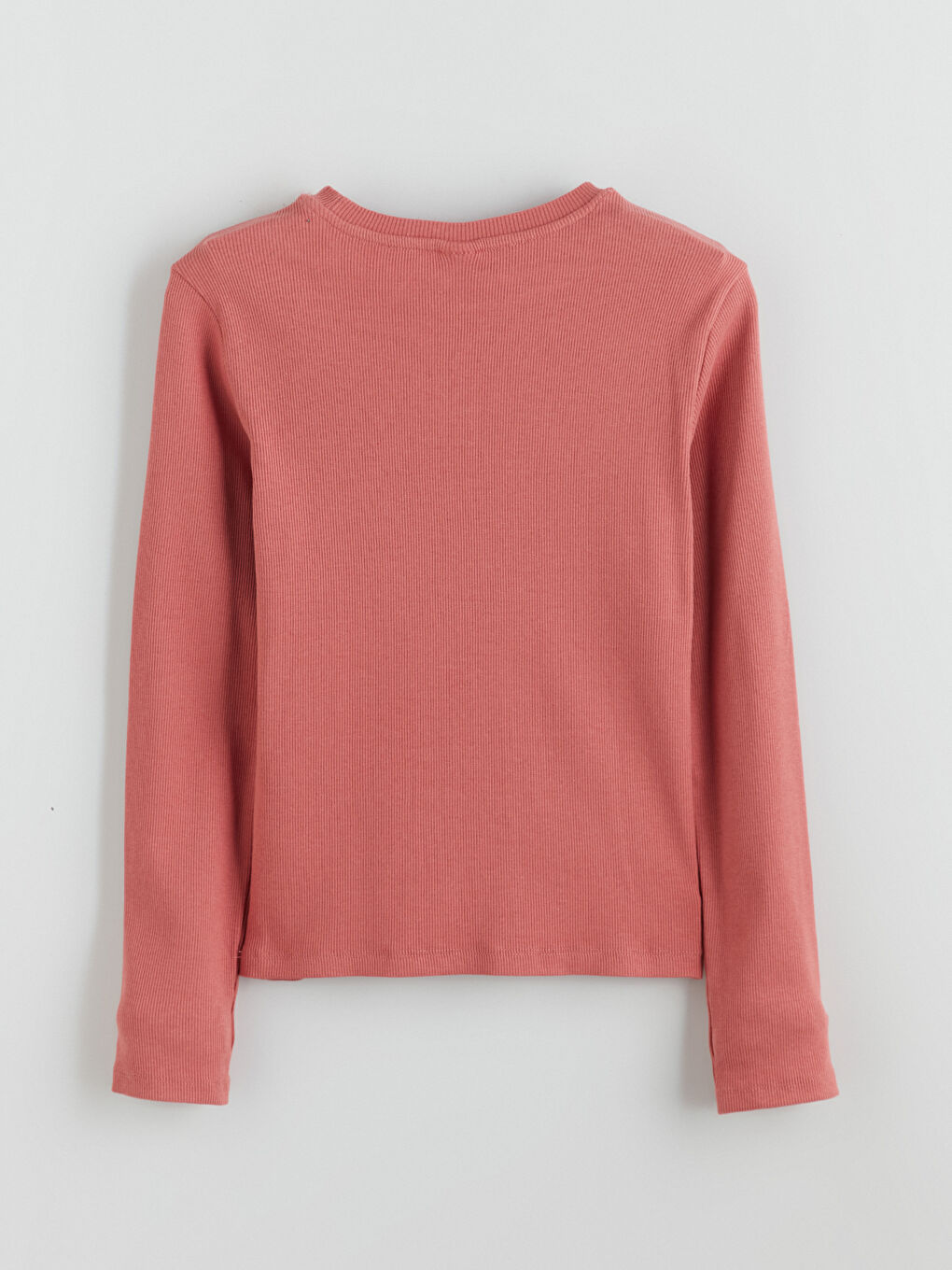 Crew Neck Printed Girls' T-Shirt-2