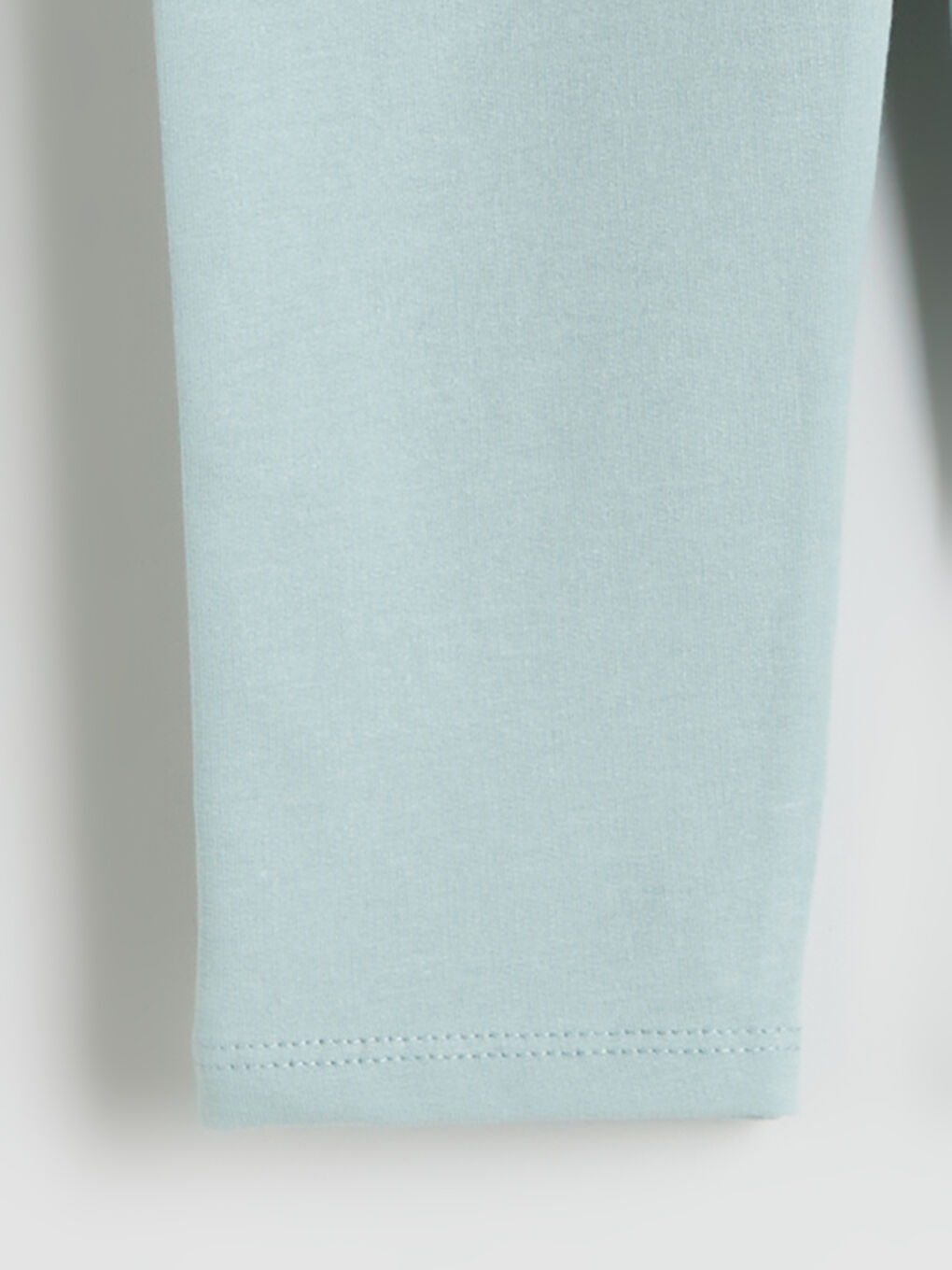 Pembe Beli Lastikli Kız Çocuk Tayt 2'li-2