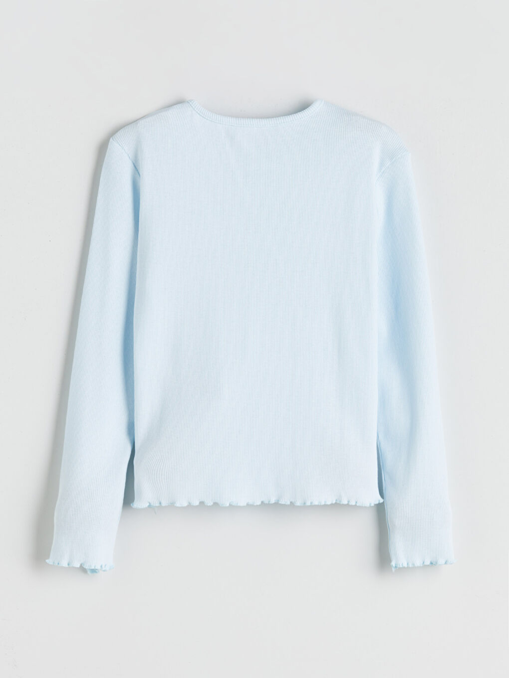 Базова футболка з круглим вирізом для дівчаток-1