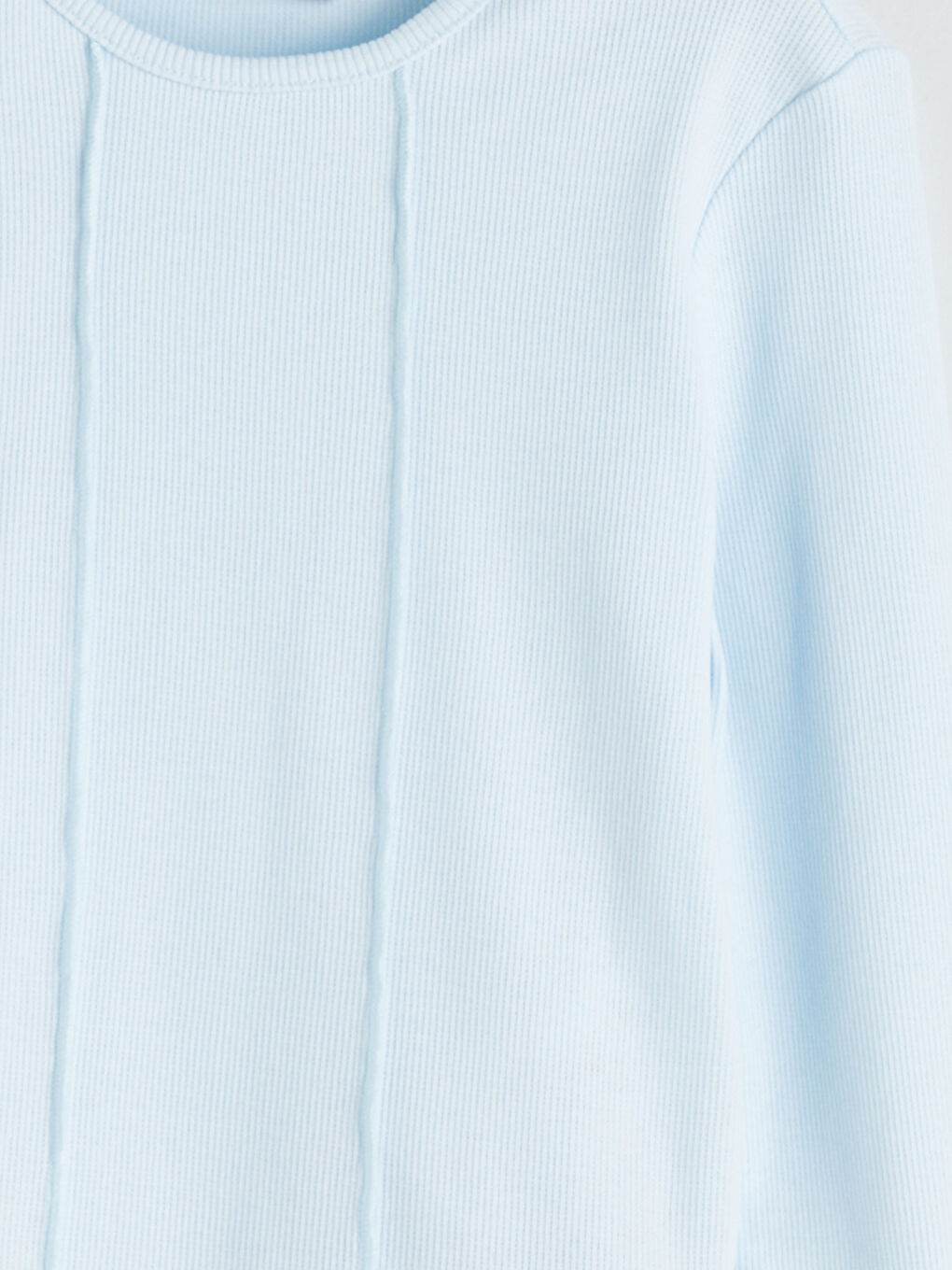 Базова футболка з круглим вирізом для дівчаток-2