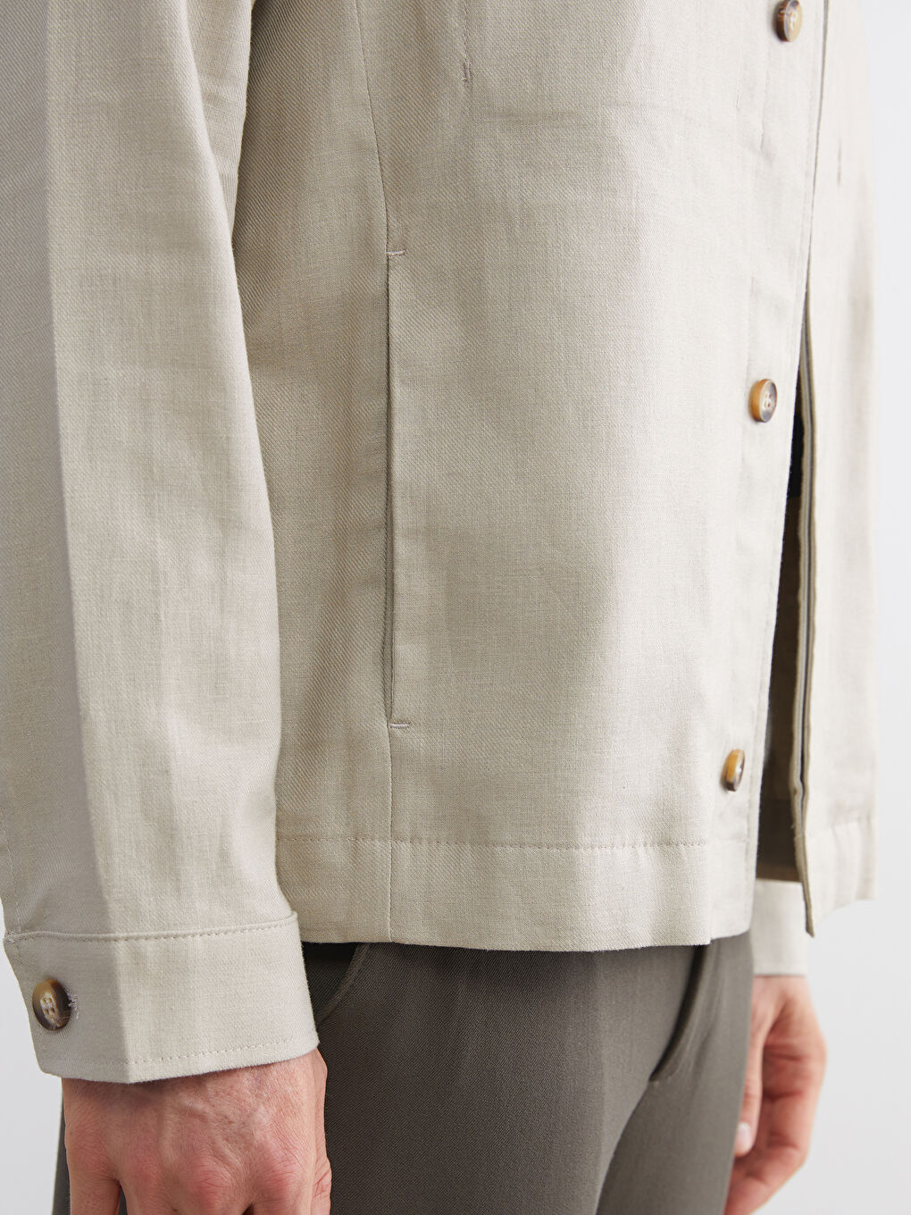 Man BEIGE Coat-3