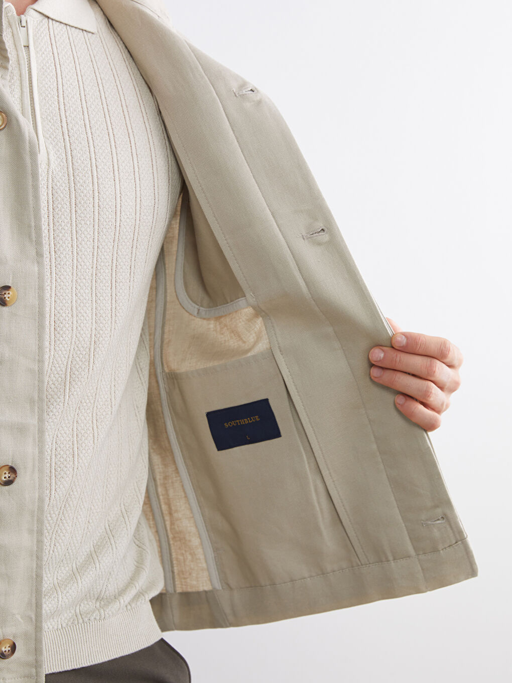 Man BEIGE Coat-4