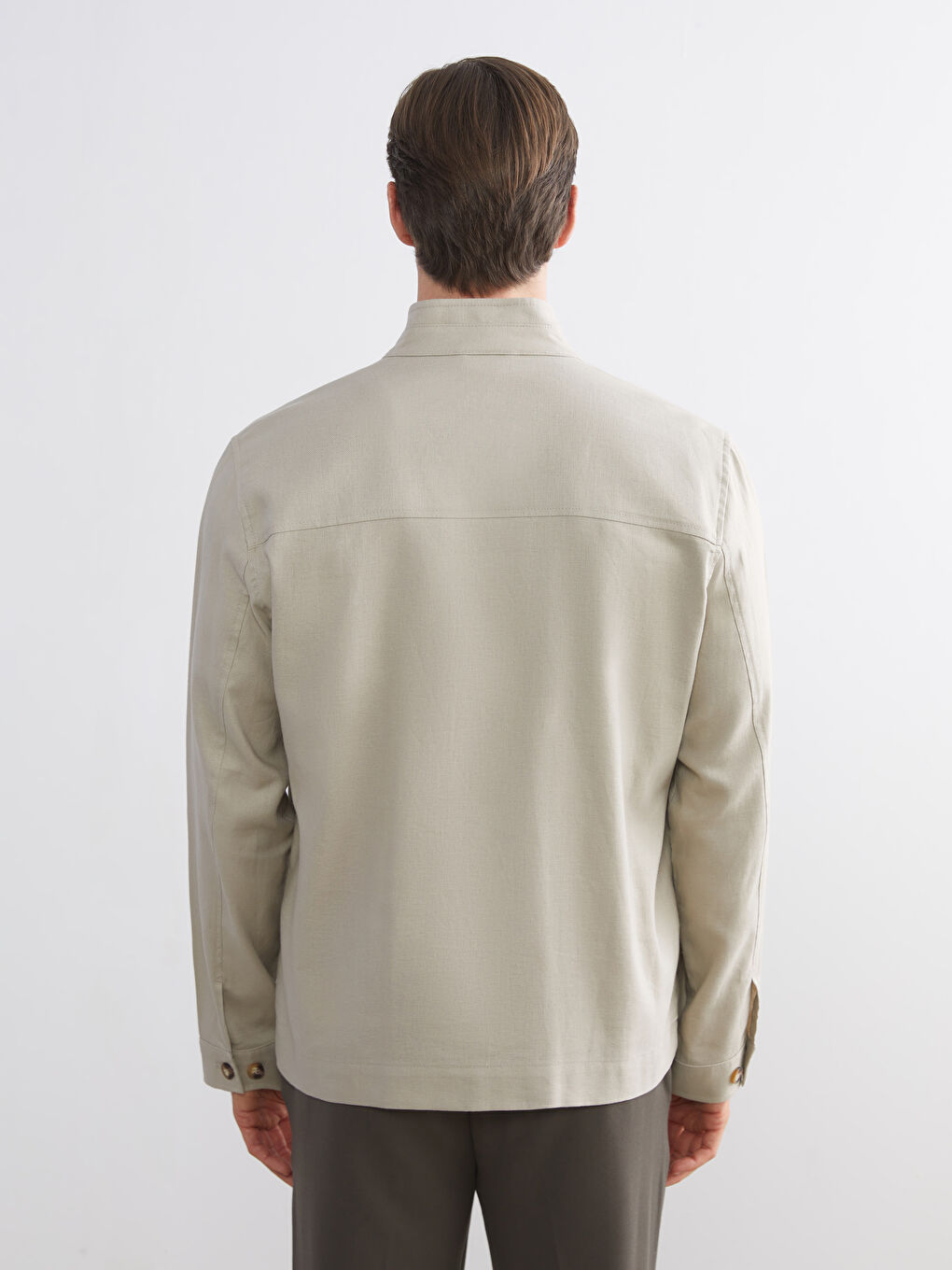 Man BEIGE Coat-5
