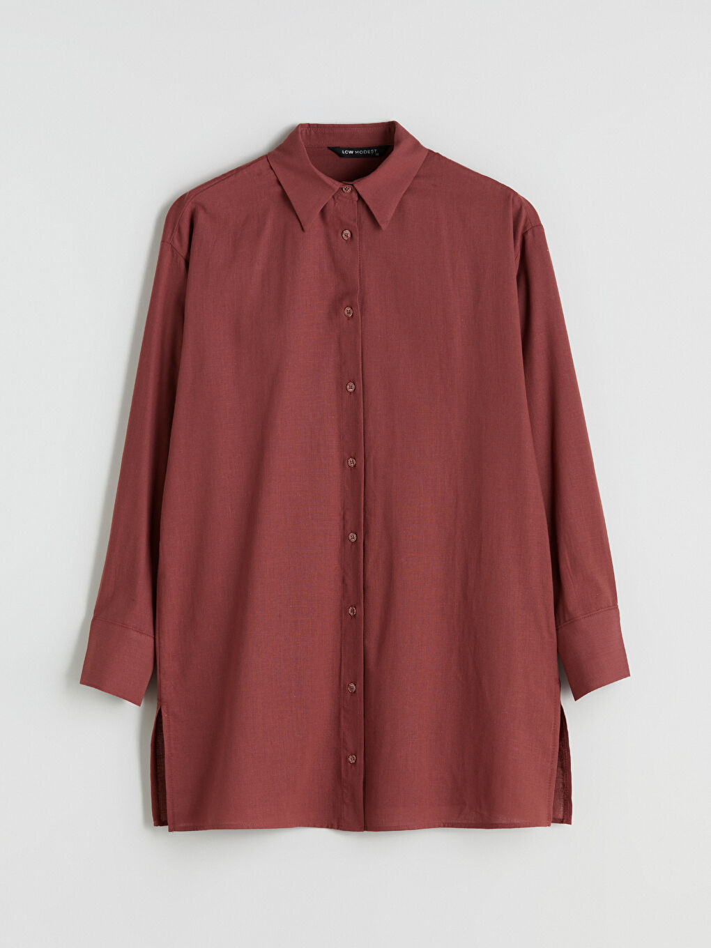 LCW Modest Loose Fit Women's Shirt Tunic -W5JN02Z8-D5Z