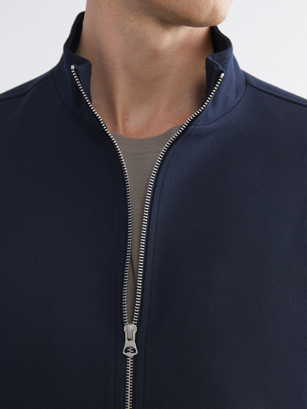 მამაკაცები მუქი ლურჯი ქურთუკი-2